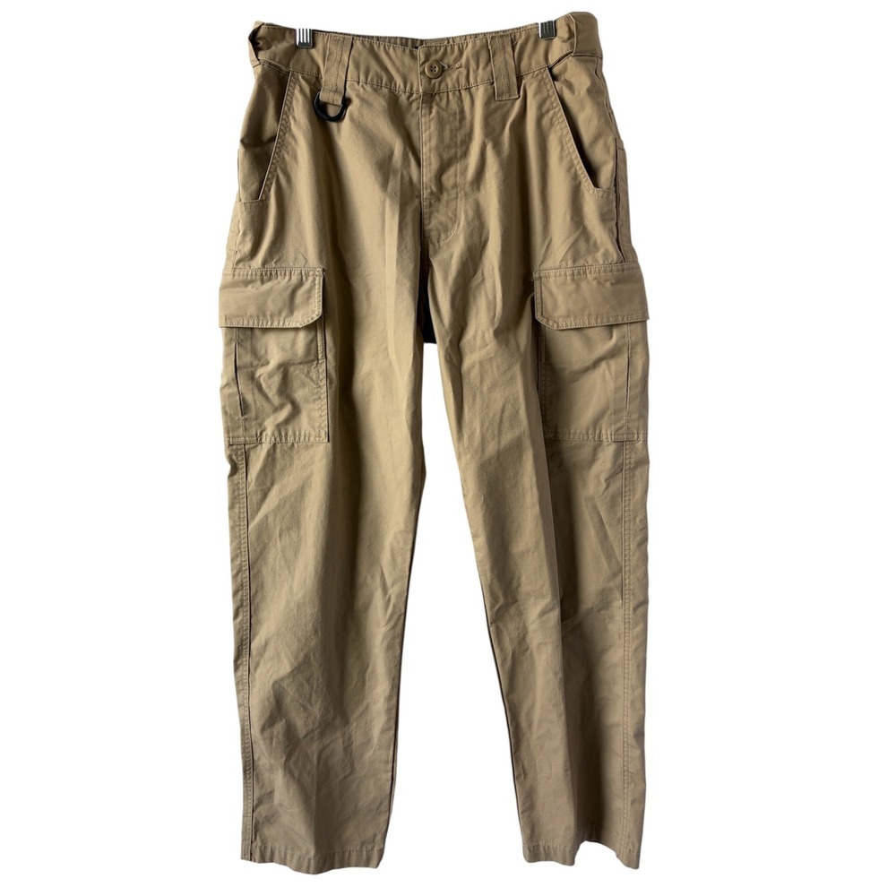 MidwayUSA Cargo Pants Khaki Ripstop Tactical Multi-Pocket 32x32